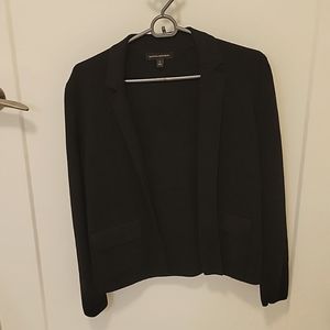Banana Republic black knit jardigan cardigan jacket blazer size S